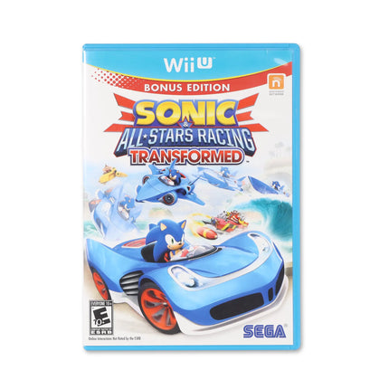 Sonic & All Stars Racing Transformed [Bonus Edition] for Wii U - Box front - Complete in box or box and game.