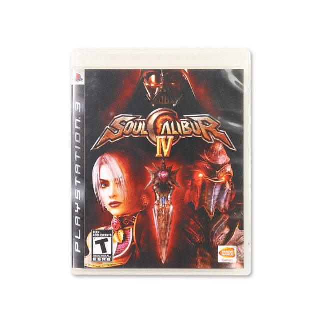 Soul Calibur IV for PlayStation 3 - Box front - Complete in box or box and game.