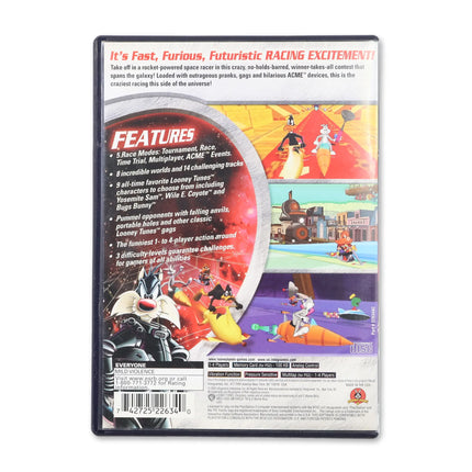 Space Race for Sony PlayStation 2 - Case back cover - Product gallery.