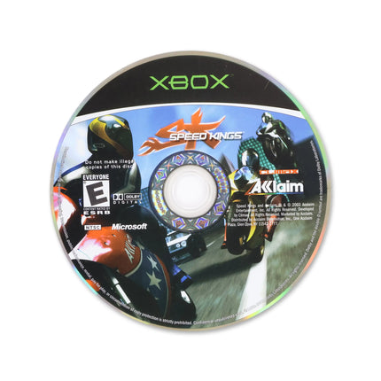 Speed Kings for Microsoft Xbox - Disc front with label - Game only.