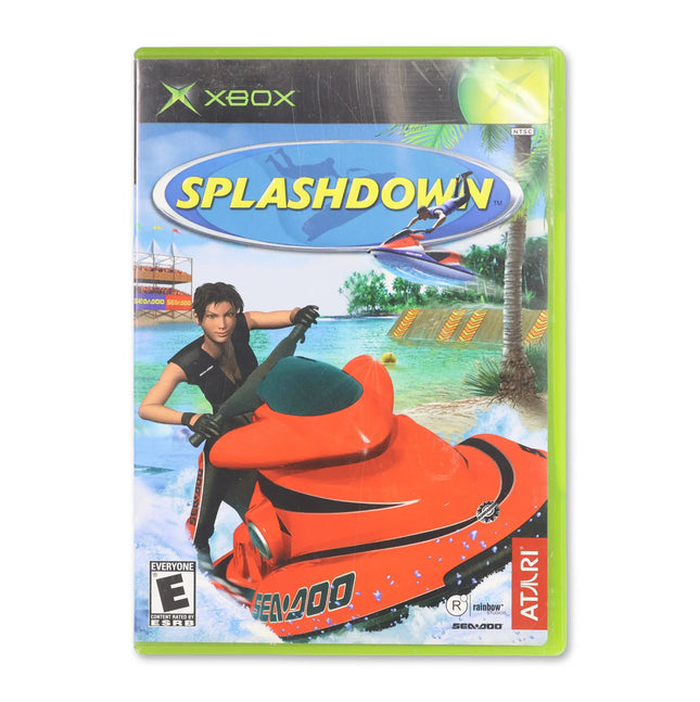 Splashdown for Microsoft Xbox - Case front cover - Complete in box or case and game.