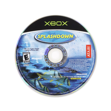 Splashdown for Microsoft Xbox - Disc front with label - Game only.