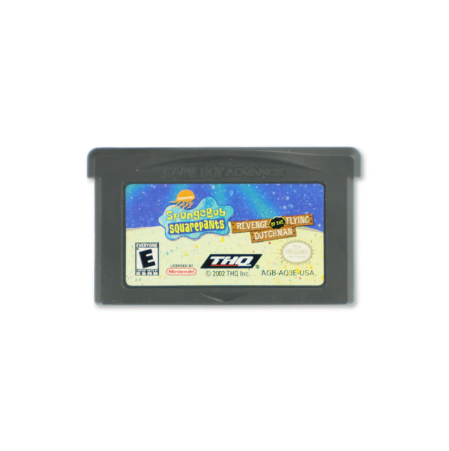 SpongeBob SquarePants Revenge of the Flying Dutchman for Nintendo Game Boy Advance - Cartridge front with label - Game only.