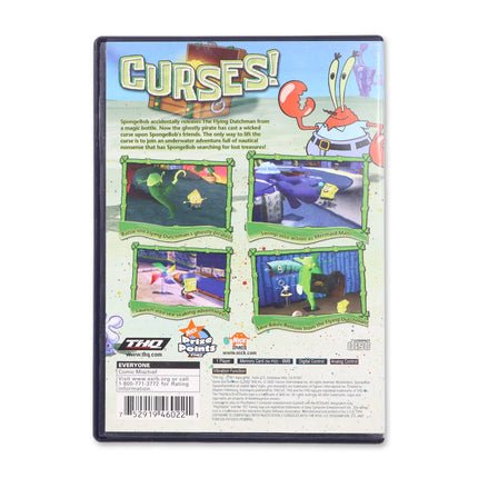 SpongeBob SquarePants Revenge of the Flying Dutchman for Sony PlayStation 2 - Case back cover - Product gallery.
