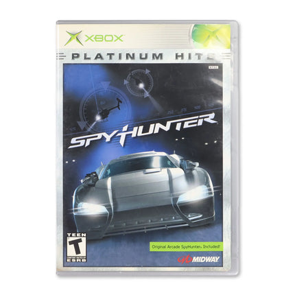 Spy Hunter [Platinum Hits] for Microsoft Xbox - Case front cover - Complete in box or case and game.