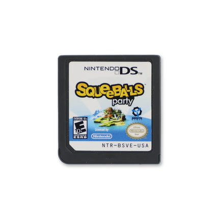 Squeeballs Party for Nintendo DS - Cartridge front with label - Game only.