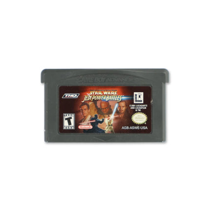 Star Wars Episode I Jedi Power Battles for Nintendo Game Boy Advance - Cartridge front with label - Game only.