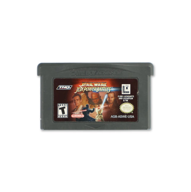 Star Wars Episode I Jedi Power Battles for Nintendo Game Boy Advance - Cartridge front with label - Game only.