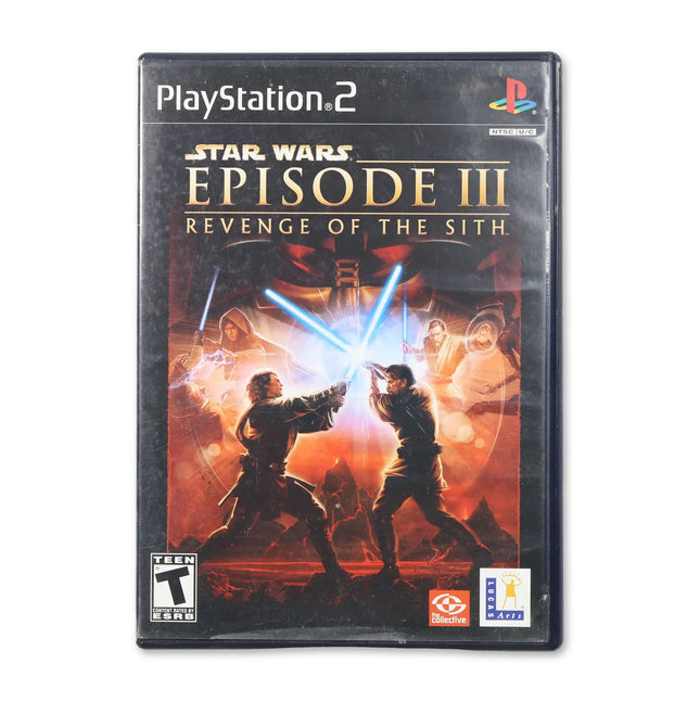 Star Wars Episode III Revenge of the Sith for Sony PlayStation 2 - Case front cover - Complete in box or case and game.