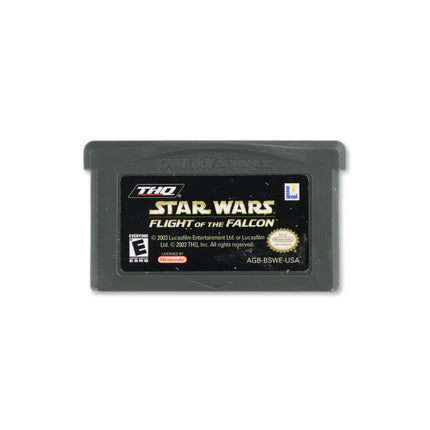 Star Wars Flight of Falcon for Nintendo Game Boy Advance - Cartridge front with label - Game only.