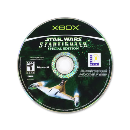 Star Wars Starfighter [Special Edition] for Microsoft Xbox - Disc front with label - Game only.