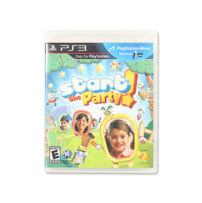 Start the Party for PlayStation 3 - Box front - Complete in box or box and game.
