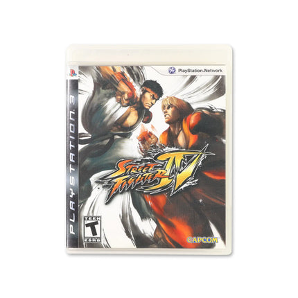 Street Fighter IV for PlayStation 3 - Box front - Complete in box or box and game.