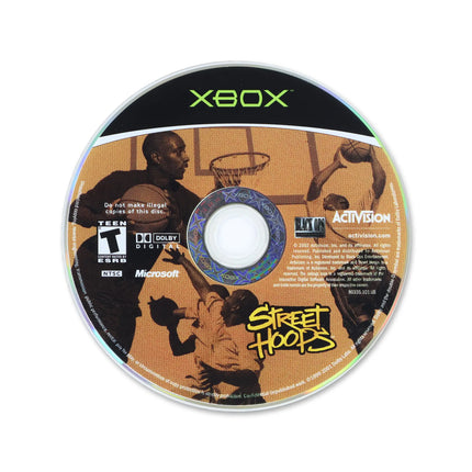 Street Hoops for Microsoft Xbox - Disc front with label - Game only.