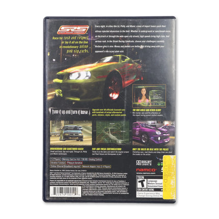 Street Racing Syndicate for Sony PlayStation 2 - Case back cover - Product gallery.