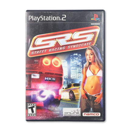 Street Racing Syndicate for Sony PlayStation 2 - Case front cover - Complete in box or case and game.