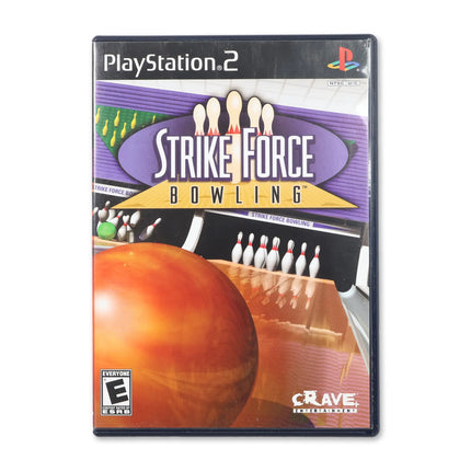 Strike Force Bowling for Sony PlayStation 2 - Case front cover - Complete in box or case and game.