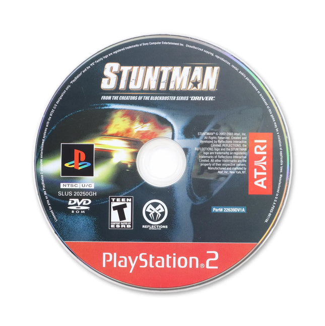 Stuntman [Greatest Hits] for Sony PlayStation 2 - Disc front with label - Game only.