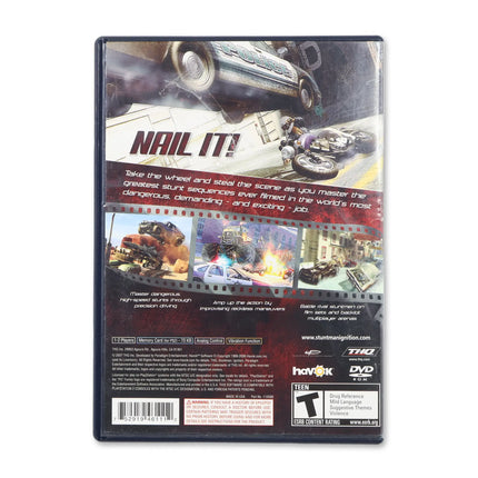Stuntman Ignition for Sony PlayStation 2 - Case back cover - Product gallery.