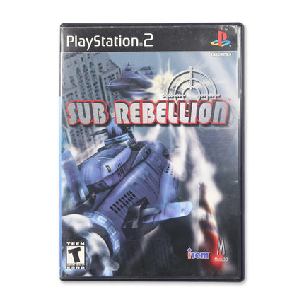 Sub Rebellion for Sony PlayStation 2 - Case front cover - Complete in box or case and game.