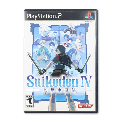 Suikoden IV for Sony PlayStation 2 - Case front cover - Complete in box or case and game.