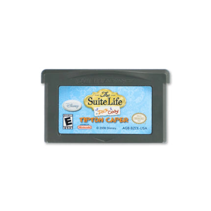 Suite Life of Zack and Cody Tipton Caper for Nintendo Game Boy Advance - Cartridge front with label - Game only.