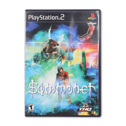 Summoner for Sony PlayStation 2 - Case front cover - Complete in box or case and game.