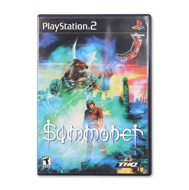 Summoner for Sony PlayStation 2 - Case front cover - Complete in box or case and game.