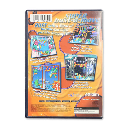 Super Bust-a-Move for Sony PlayStation 2 - Case back cover - Product gallery.