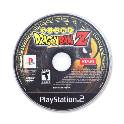 Super Dragon Ball Z for Sony PlayStation 2 - Disc front with label - Game only.