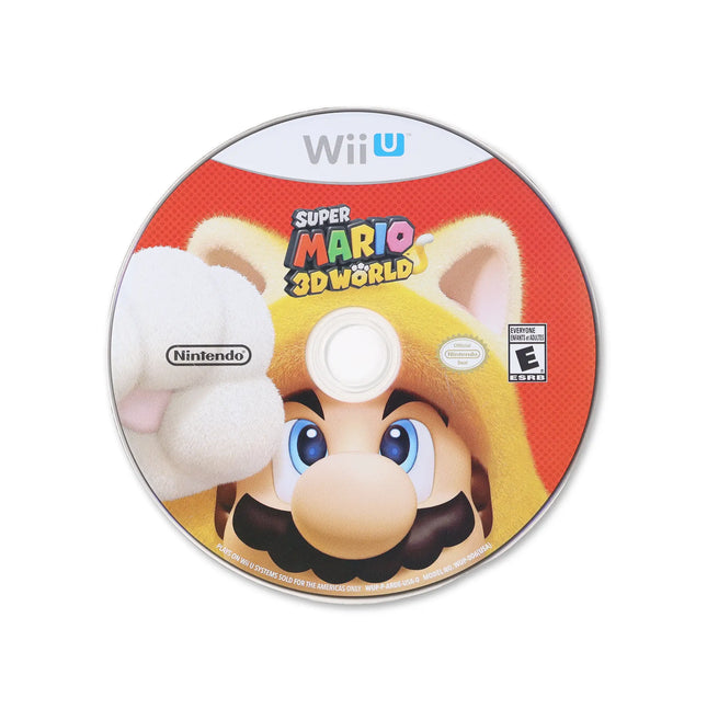 Super Mario 3D World for Wii U - Cartridge front with label - Game only.