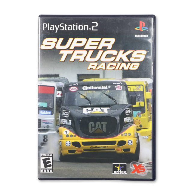 Super Trucks Racing for Sony PlayStation 2 - Case front cover - Complete in box or case and game.