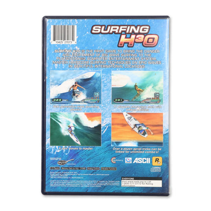 Surfing H30 for Sony PlayStation 2 - Case back cover - Product gallery.