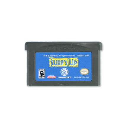 Surf's Up for Nintendo Game Boy Advance - Cartridge front with label - Game only.