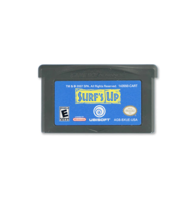 Surf's Up for Nintendo Game Boy Advance - Cartridge front with label - Game only.