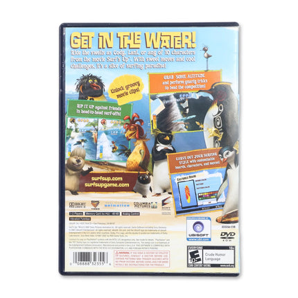 Surf's Up for Sony PlayStation 2 - Case back cover - Product gallery.