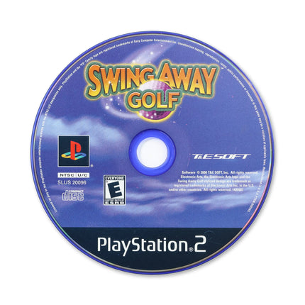 Swing Away Golf for Sony PlayStation 2 - Disc front with label - Game only.
