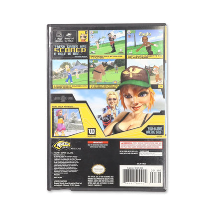 Swingerz Golf for Nintendo GameCube - Case back cover - Product gallery.