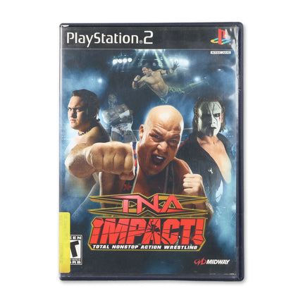 TNA Impact for Sony PlayStation 2 - Case front cover - Complete in box or case and game.