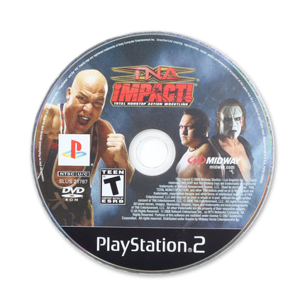 TNA Impact for Sony PlayStation 2 - Disc front with label - Game only.