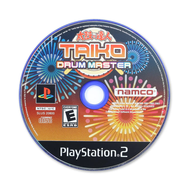 Taiko Drum Master [Game Only] for Sony PlayStation 2 - Disc front with label - Game only.
