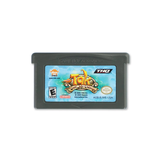 Tak Great Juju Challenge for Nintendo Game Boy Advance - Cartridge front with label - Game only.