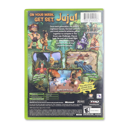 Tak Great Juju Challenge for Microsoft Xbox - Case back cover - Product gallery.