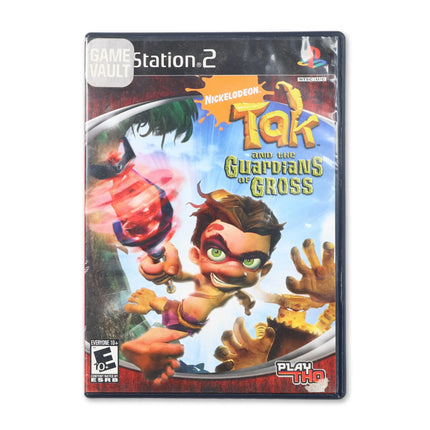 Tak and the Guardians of Gross for Sony PlayStation 2 - Case front cover - Complete in box or case and game.