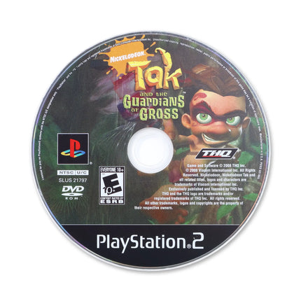 Tak and the Guardians of Gross for Sony PlayStation 2 - Disc front with label - Game only.