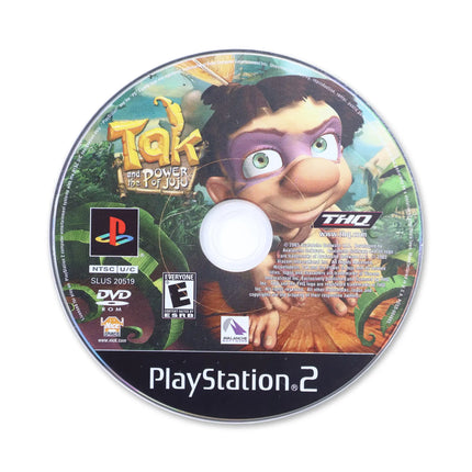 Tak and the Power of JuJu for Sony PlayStation 2 - Disc front with label - Game only.