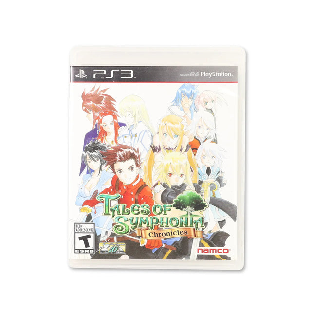 Tales of Symphonia Chronicles for PlayStation 3 - Box front - Complete in box or box and game.