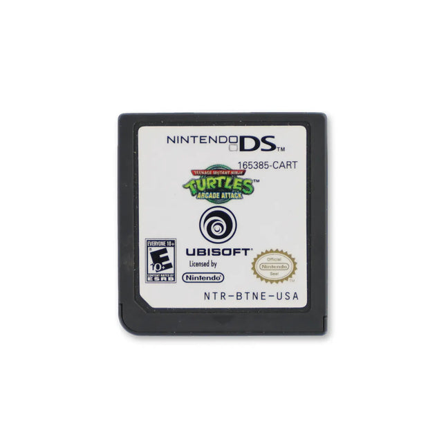 Teenage Mutant Ninja Turtles: Arcade Attack for Nintendo DS - Cartridge front with label - Game only.