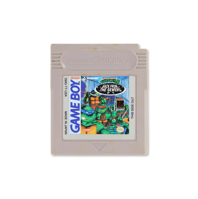 Teenage Mutant Ninja Turtles II Back from the Sewers-GB-Cartridge-Front