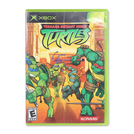 Teenage Mutant Ninja Turtles for Microsoft Xbox - Case front cover - Complete in box or case and game.